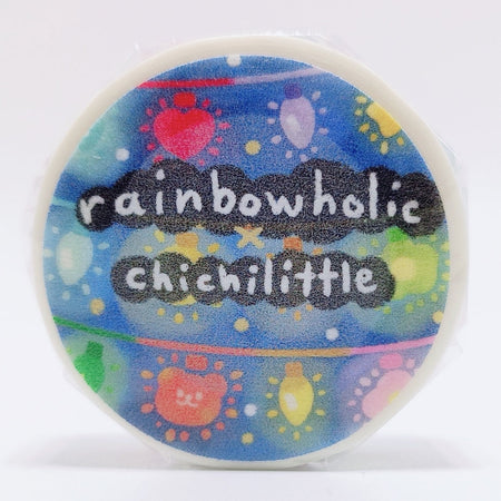 Rainbowholic x Chichilittle レインボーイルミネーション　マスキングテープ