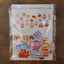 画像をギャラリービューアに読み込む, (FS001) Rainbowholic x Ochame Friends 日本旅行フレークシール
