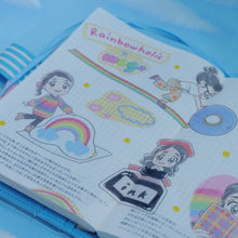 画像をギャラリービューアに読み込む, (ST017) Rainbowholic x mog 文具女子マスキングシールセット(2デザイン)

