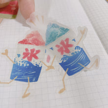 画像をギャラリービューアに読み込む, (ST013) Rainbowholic x Shell We Draw 日本の食べ物＆夏のデザートシールセット (2デザイン)
