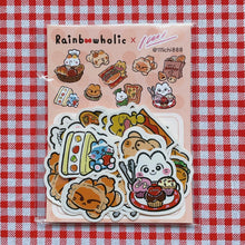 画像をギャラリービューアに読み込む, (FS006) rainbowholic × ichi ベーカリーフレークシール
