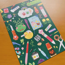 画像をギャラリービューアに読み込む, Rainbowholic x Niina Aoki ステーショナリーコレクション ポストカード
