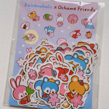 画像をギャラリービューアに読み込む, (FS004) Rainbowholic x Ochame Friends 桜シリーズ フレークシール
