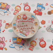 画像をギャラリービューアに読み込む, (MT077) Rainbowholic x Ochame Friends Japan Trip 3cm Washi Tape
