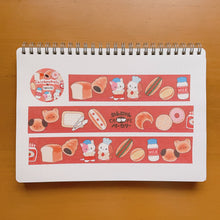 画像をギャラリービューアに読み込む, (MT082) Rainbowholic x oguchi Bakery 3cm Washi Tape
