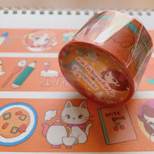 画像をギャラリービューアに読み込む, (MT081) Rainbowholic x oguchi Bungu Kissa (Stationery Cafe) 3cm Washi Tape
